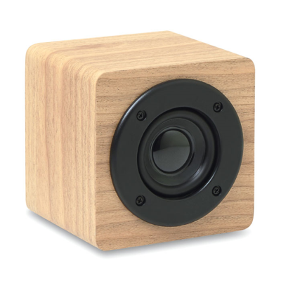 Picture of CORDLESS SPEAKER 3W 400 MAH in Wood.