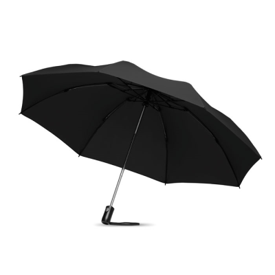 Picture of FOLDING REVERSIBLE UMBRELLA in Black