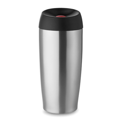 Picture of DOUBLE WALL TRAVEL CUP 350 ML in Silver