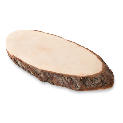 Picture of OVAL WOOD BOARD with Bark