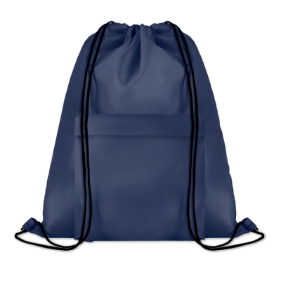 Picture of 210D POLYESTER DRAWSTRING BAG in Blue
