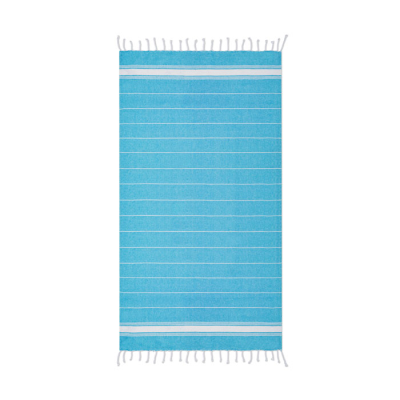 Picture of BEACH TOWEL COTTON 180G in Turquoise.