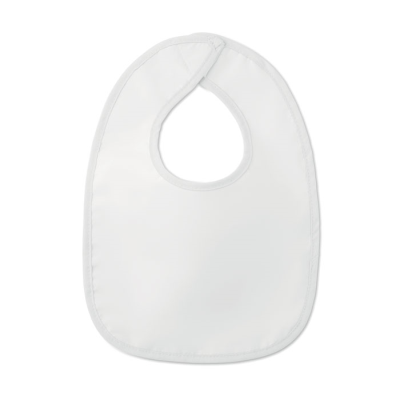 Picture of BABY BIB in Cotton in White