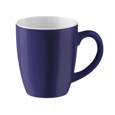 Picture of CERAMIC POTTERY COLOUR MUG 290 ML in Blue.