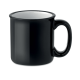 Picture of CERAMIC POTTERY VINTAGE MUG 240 ML in Black