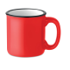 Picture of CERAMIC POTTERY VINTAGE MUG 240 ML in Red