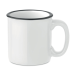 Picture of CERAMIC POTTERY VINTAGE MUG 240 ML in White
