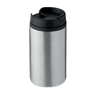 Picture of DOUBLE WALL CUP 250 ML in Matt Silver