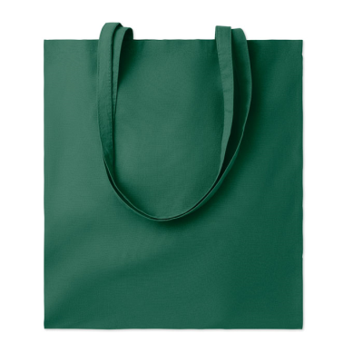 Picture of 140 GR & M² COTTON SHOPPER TOTE BAG in Green.