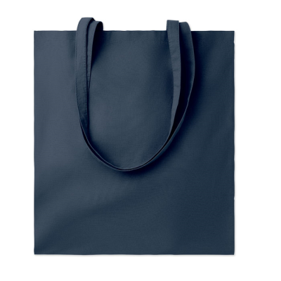 Picture of 140GR & M² COTTON SHOPPER TOTE BAG in Blue