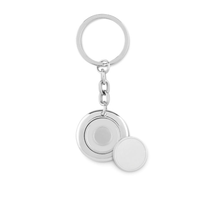 Picture of KEYRING with Token in Silver.