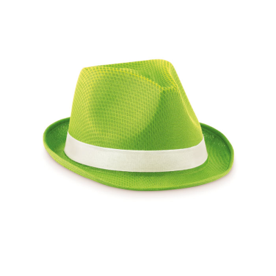 Picture of COLOUR POLYESTER HAT in Green