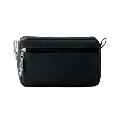 Picture of PVC FREE COSMETICS BAG in Black