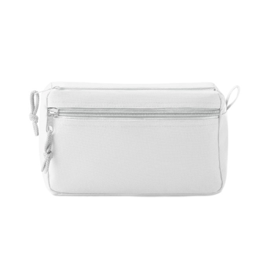 Picture of PVC FREE COSMETICS BAG in White