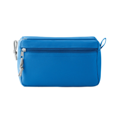 Picture of PVC FREE COSMETICS BAG in Royal Blue.