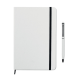 Picture of A5 NOTE BOOK W & STYLUS 72 LINED in White