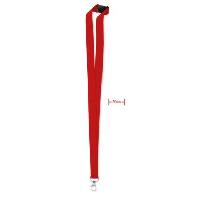 Picture of LANYARD HOOK AND BUCKLE 20 MM in Red