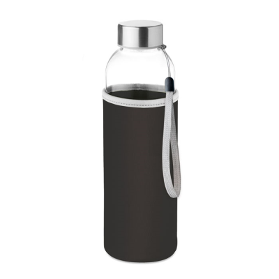 Picture of GLASS BOTTLE in Black