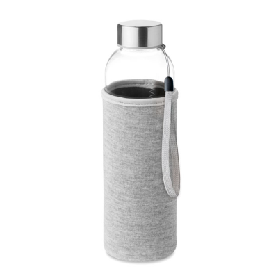 Picture of GLASS BOTTLE in Grey.