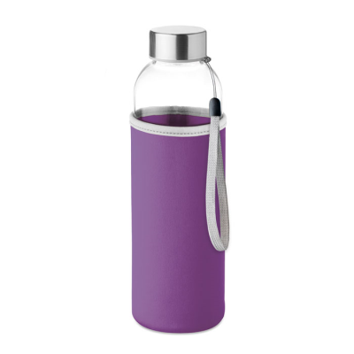 Picture of GLASS BOTTLE in Violet