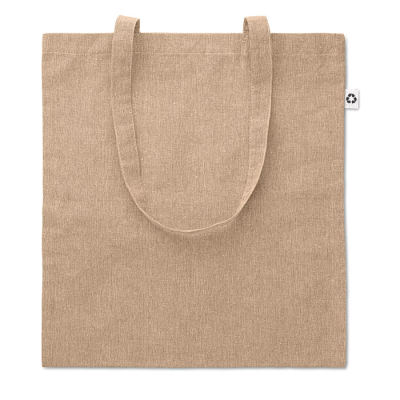 Picture of 140G RECYLED FABRIC BAG in Beige.