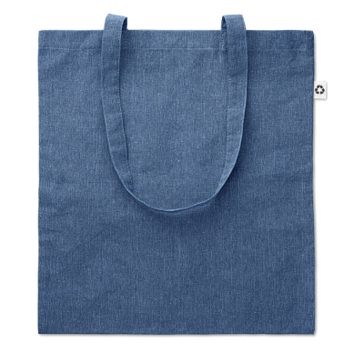 Picture of 140G RECYLED FABRIC BAG in Royal Blue.