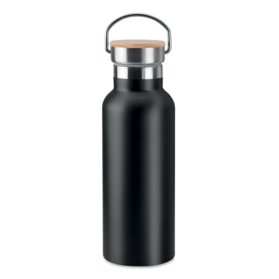 Picture of DOUBLE WALL FLASK 500 ML in Black