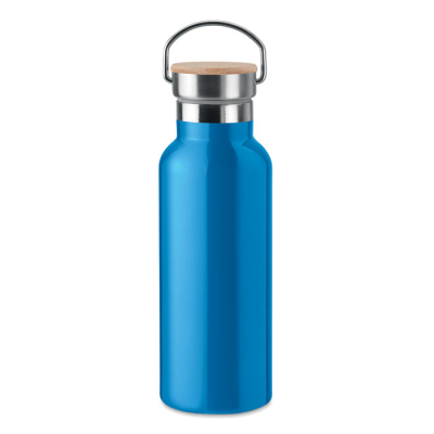 Picture of DOUBLE WALL FLASK 500 ML in Turquoise.