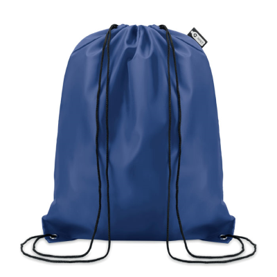 Picture of 190T RPET DRAWSTRING BAG in Blue
