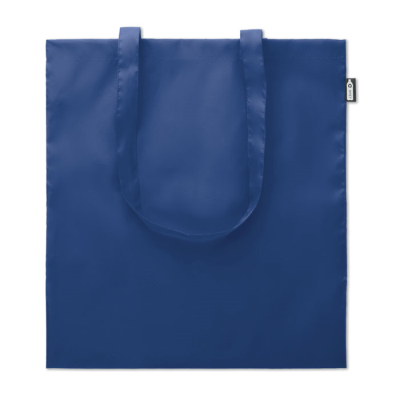Picture of SHOPPER TOTE BAG in 100G RPET in Blue.