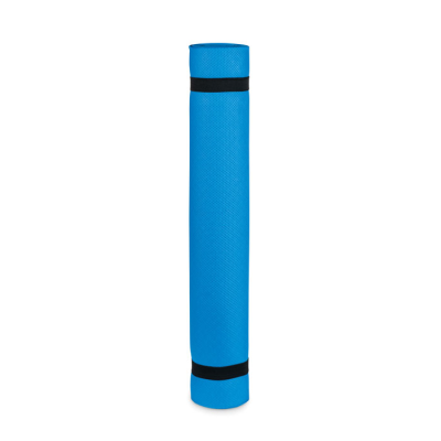 Picture of YOGA MAT EVA 4,0 MM with Pouch in Blue.