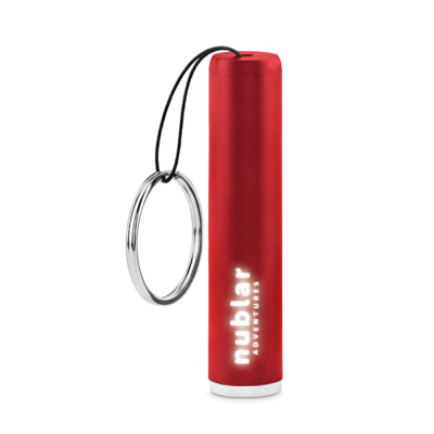 Picture of PLASTIC LIGHT UP LOGO TORCH in Red