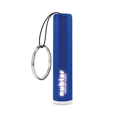 Picture of PLASTIC LIGHT UP LOGO TORCH in Blue