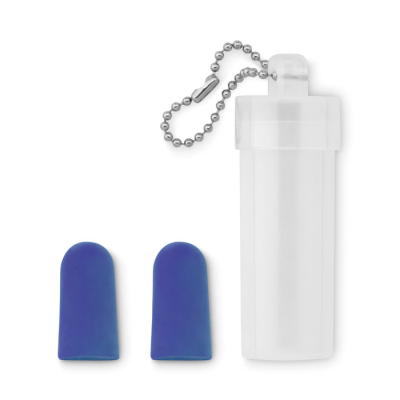 Picture of EARBUD SET in Plastic Tube in Blue.