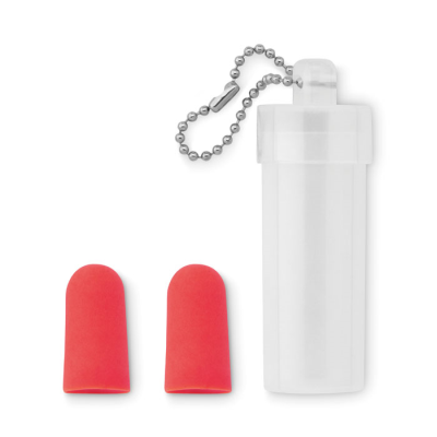 Picture of EARBUD SET in Plastic Tube in Red