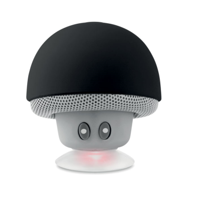 Picture of MUSHROOM 3W CORDLESS SPEAKER in Black.