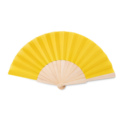 Picture of MANUAL HAND FAN in Yellow