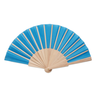 Picture of MANUAL HAND FAN in Blue.