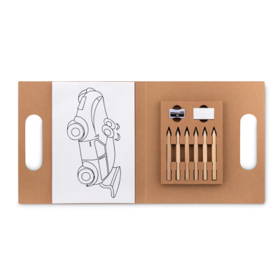 Picture of COLOURING SET with 6 Pencil Set