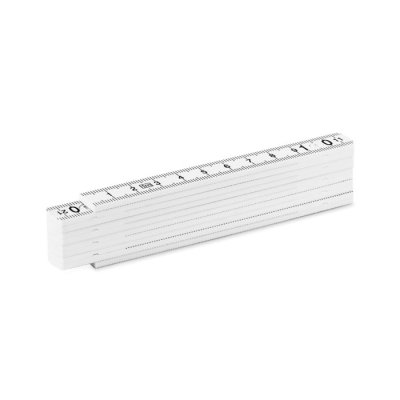 Picture of FOLDING RULER 1M in White