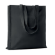 Picture of 140GR & M² COTTON SHOPPER TOTE BAG in Black