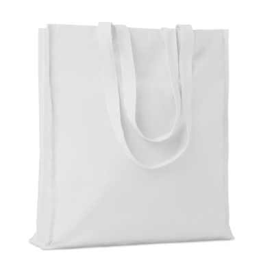 Picture of 140GR & M² COTTON SHOPPER TOTE BAG in White