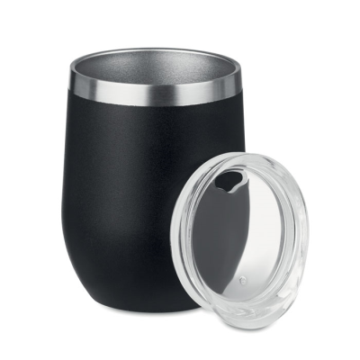 Picture of DOUBLE WALL MUG 300ML in Black