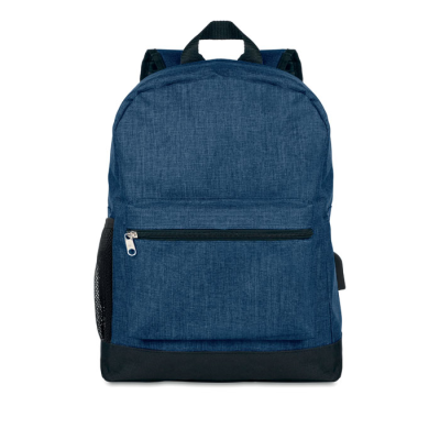 Picture of 600D 2 TONE POLYESTER BACKPACK RUCKSACK