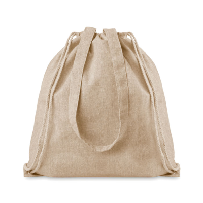 Picture of 140G RECYCLED FABRIC BAG in Beige