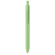 Picture of WHEAT STRAW & ABS PUSH TYPE PEN in Green