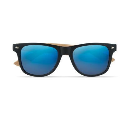 Picture of SUNGLASSES with Bamboo Arms in Blue