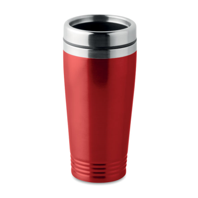 Picture of DOUBLE WALL TRAVEL CUP in Red