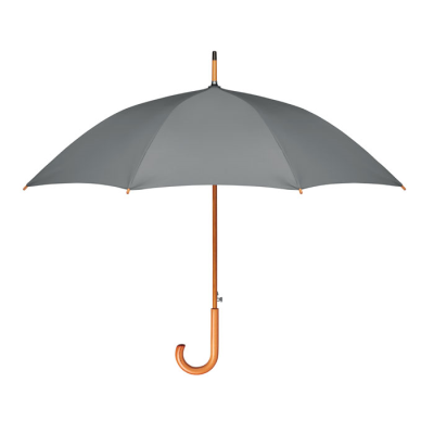 Picture of 23 INCH UMBRELLA RPET PONGEE in Grey