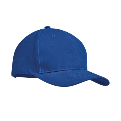 Picture of BRUSHED HEAVY COTTON 6 PANEL BA in Blue.